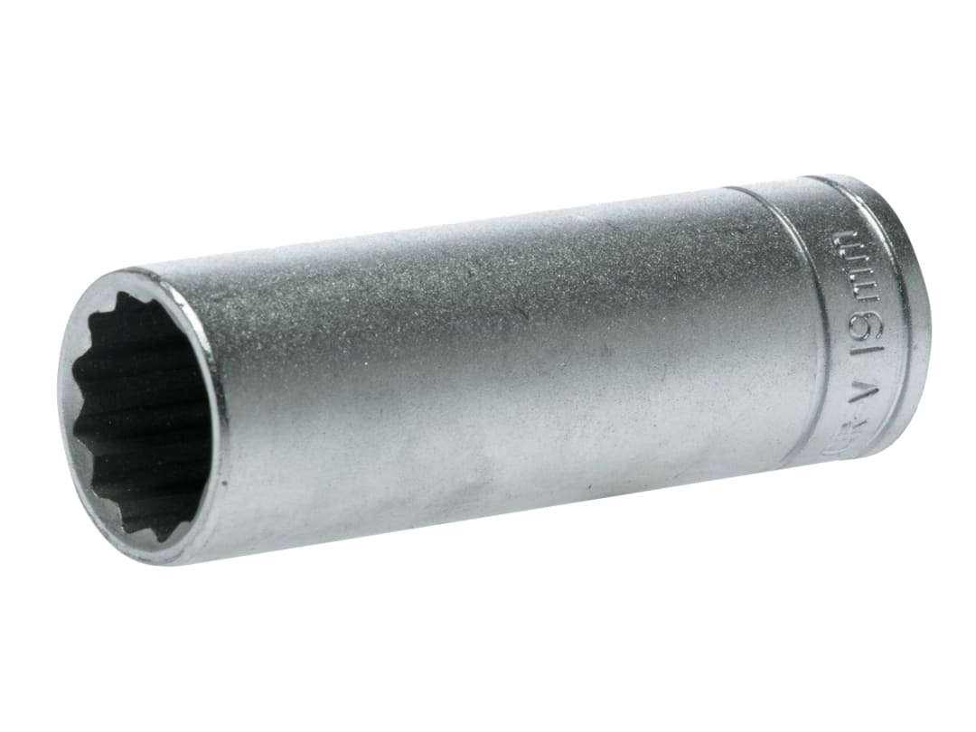 Teng Bi-Hexagon Socket Deep 12-Point 1/2in Drive 19mm M120619C