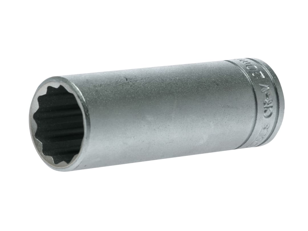 Teng Bi-Hexagon Socket Deep 12-Point 1/2in Drive 20mm M120620C