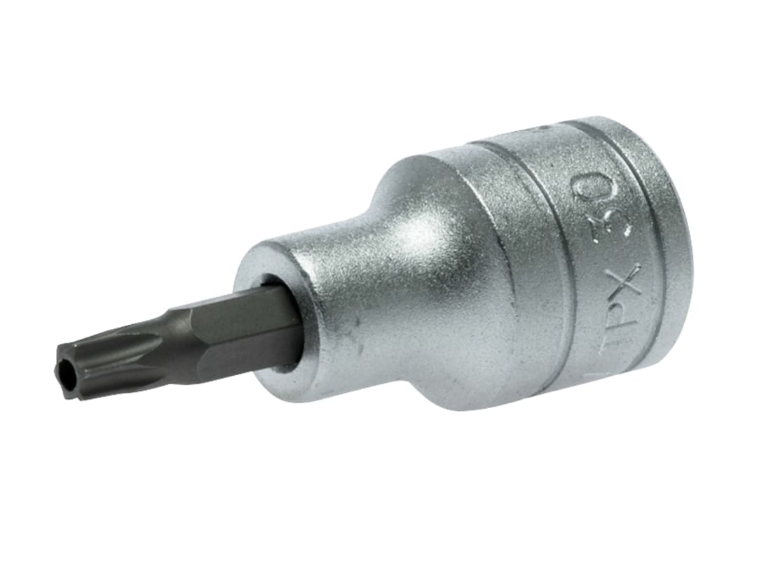 Teng TX Tamper-Proof TORX Socket Bit 1/2in Drive T30 M121230-C