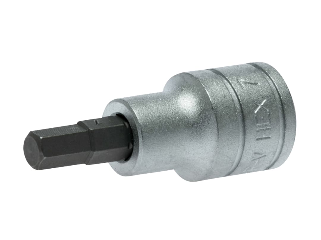 Teng S2 Hexagon Socket Bit 1/2in Drive 7mm M121507-C