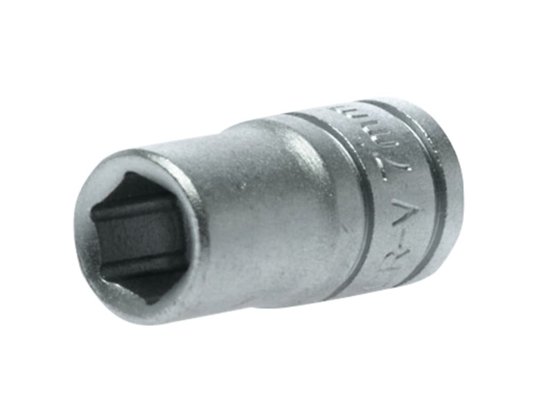 Teng Hexagon Socket 6 Point Regular 1/4in Drive 7mm M140507