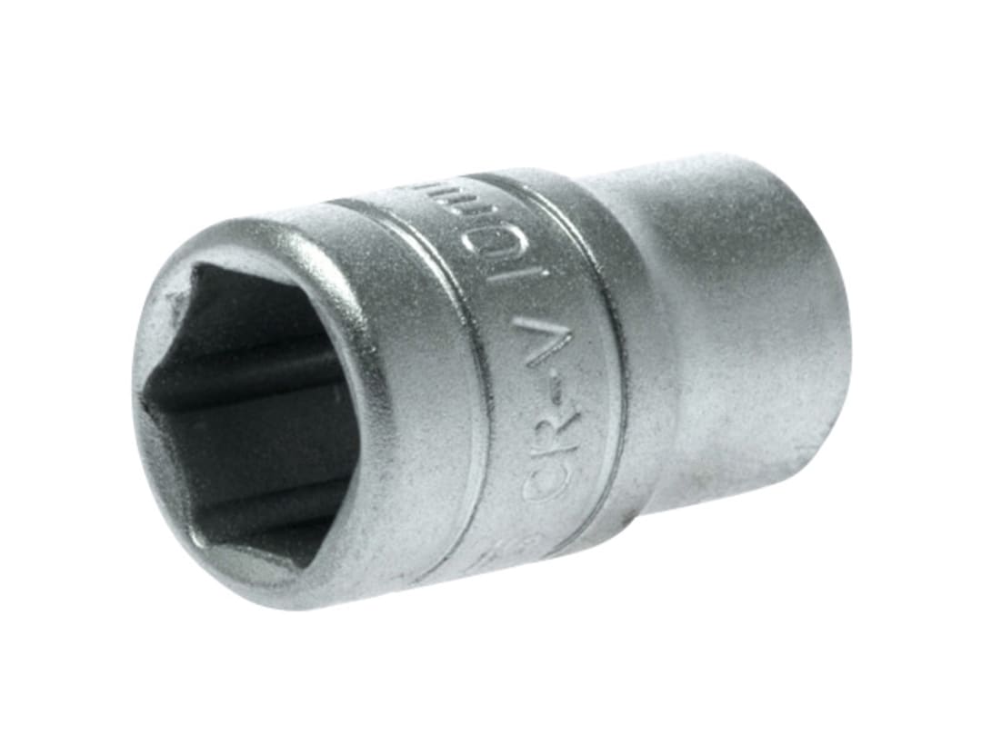 Teng Hexagon Socket 6 Point Regular 1/4in Drive 10mm M140510