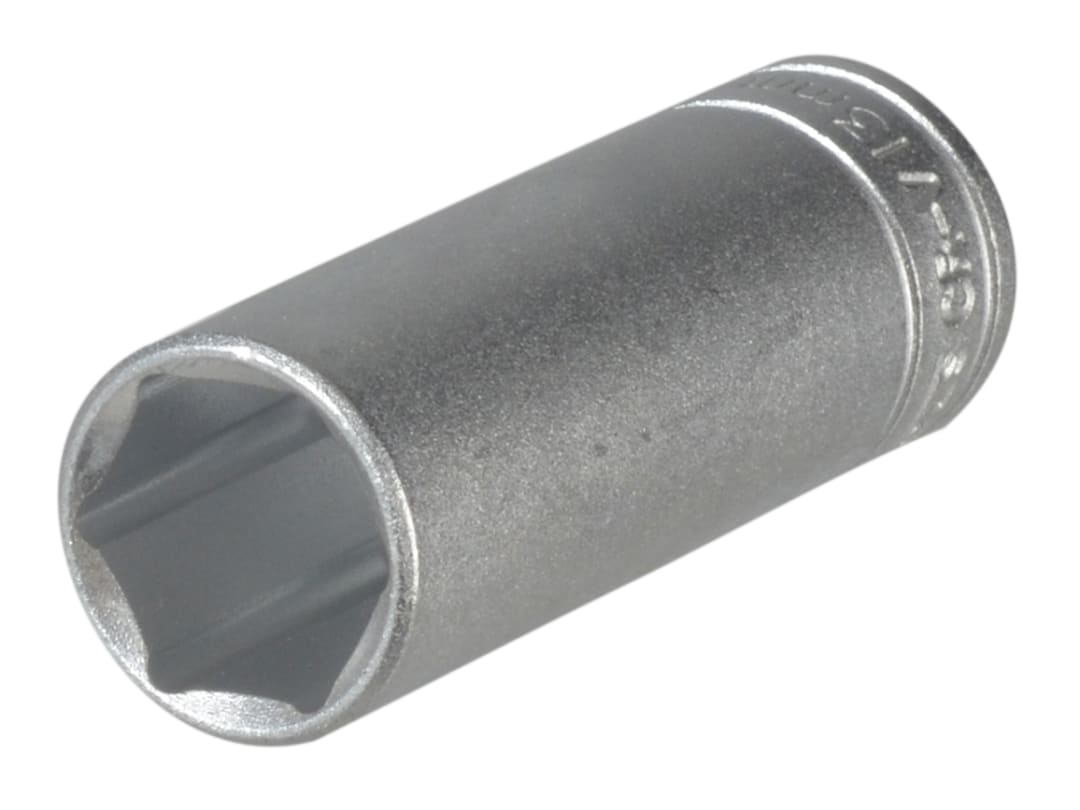 Teng Hexagon Socket Deep 6 Point Regular 1/4in Drive 13mm M140613