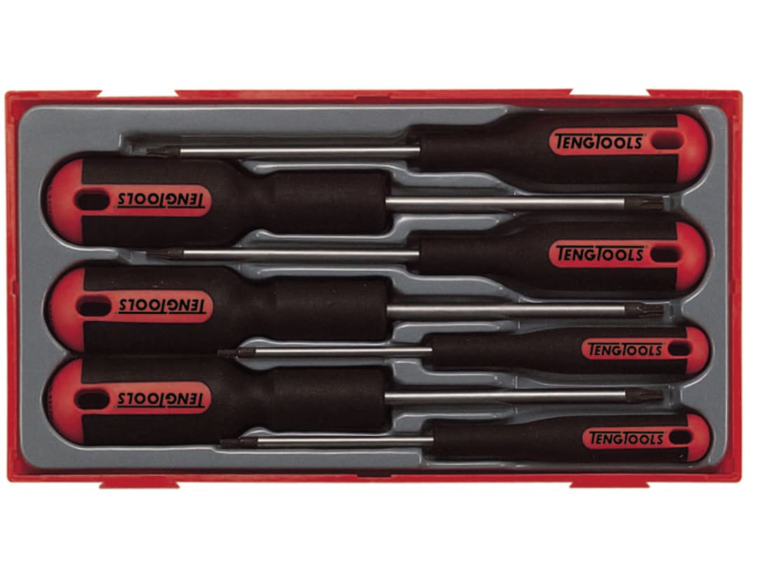 Teng TT917TX TORX Mega Screwdriver Set, 7 Piece TT917TXN