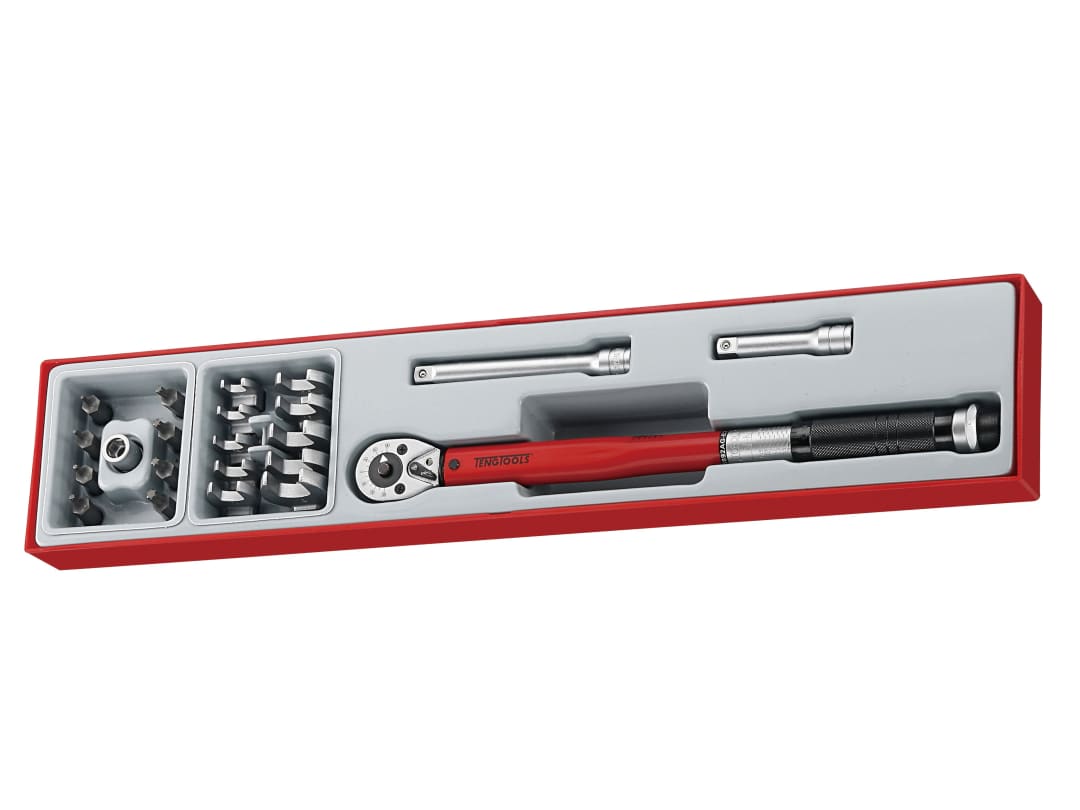 Teng TTX3892 Torque Wrench Set, 22 Piece - 3/8in Drive TTX3892