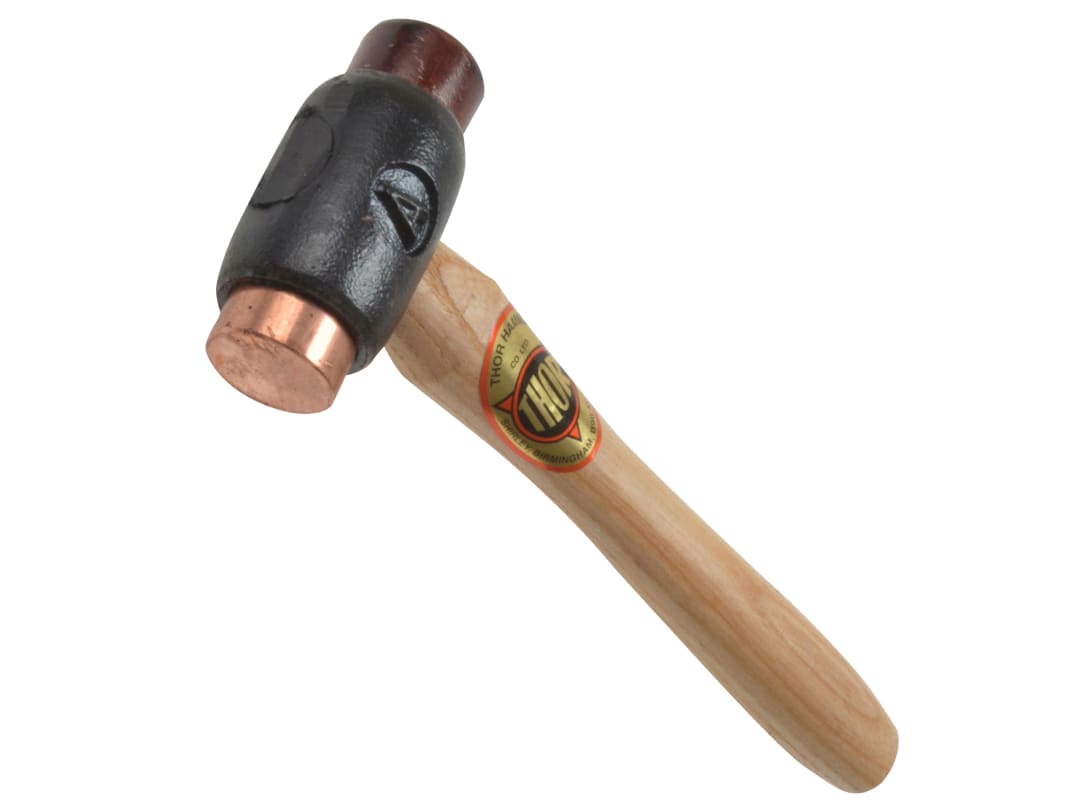 Thor 208 Copper / Hide Hammer Size A (25mm) 355g 03-208