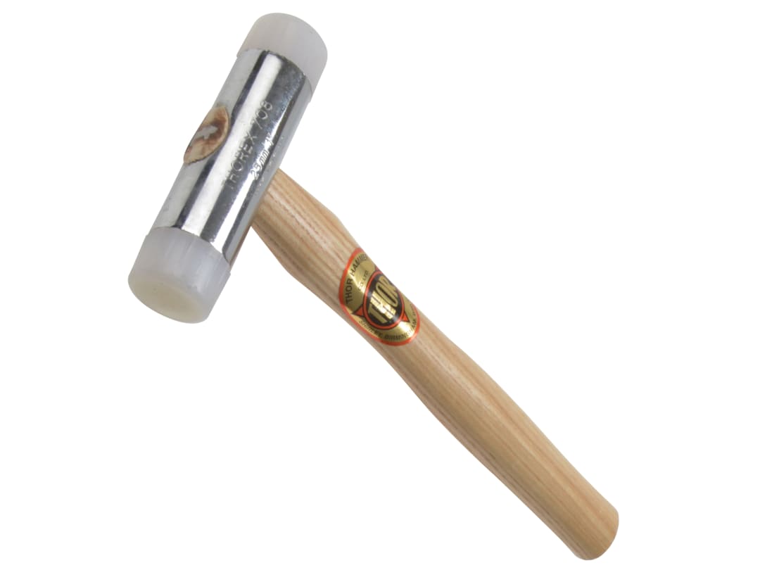Thor 708N Thorex Nylon Hammer - Wood Handle 25mm 250g 12-708N