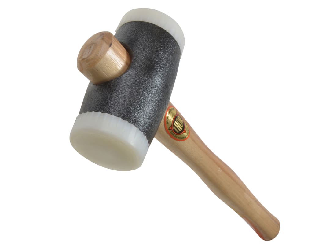 Thor 720N Thorex Nylon Hammer - Wood Handle & Cast Iron Head 63mm 2200g 12-720N