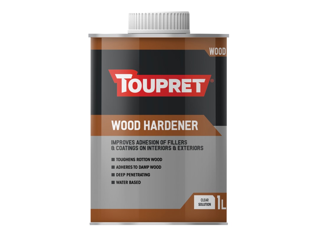 Toupret Wood Hardener Clear 1 litre TTDURBO01GB