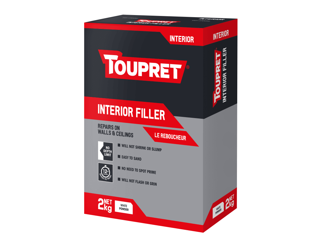 Toupret Interior Filler 2kg TTREB702GB