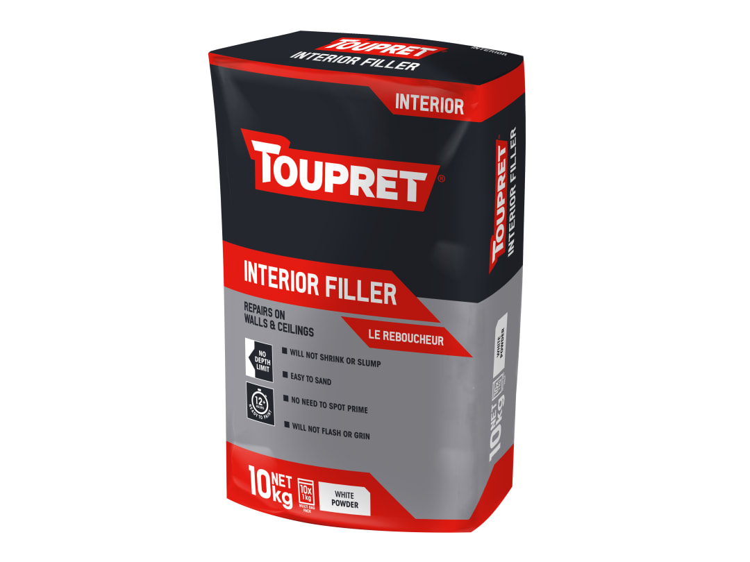 Toupret Interior Filler 10kg TTREB7101GB