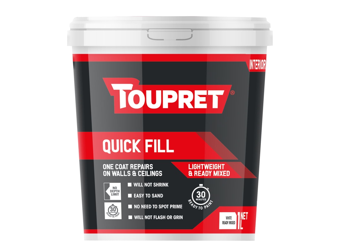 Toupret Quick Fill (Interior) 1 litre TTREDLP01GB
