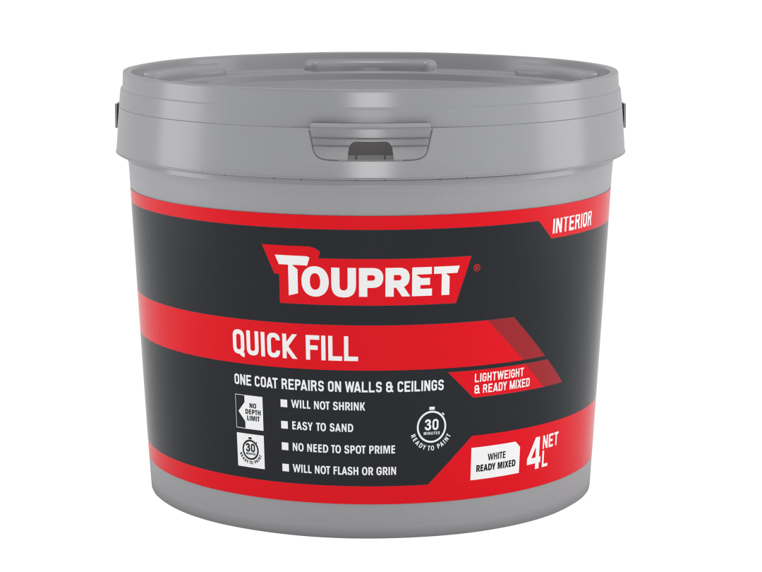 Toupret Quick Fill (Interior) - 4 litre TTREDLP04GB