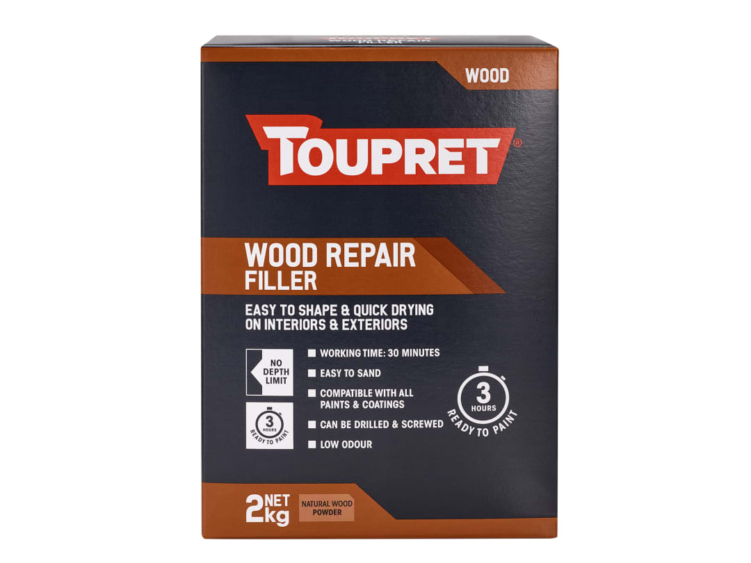 Toupret Wood Repair Filler Natural Wood 2kg TTREPBO02GB