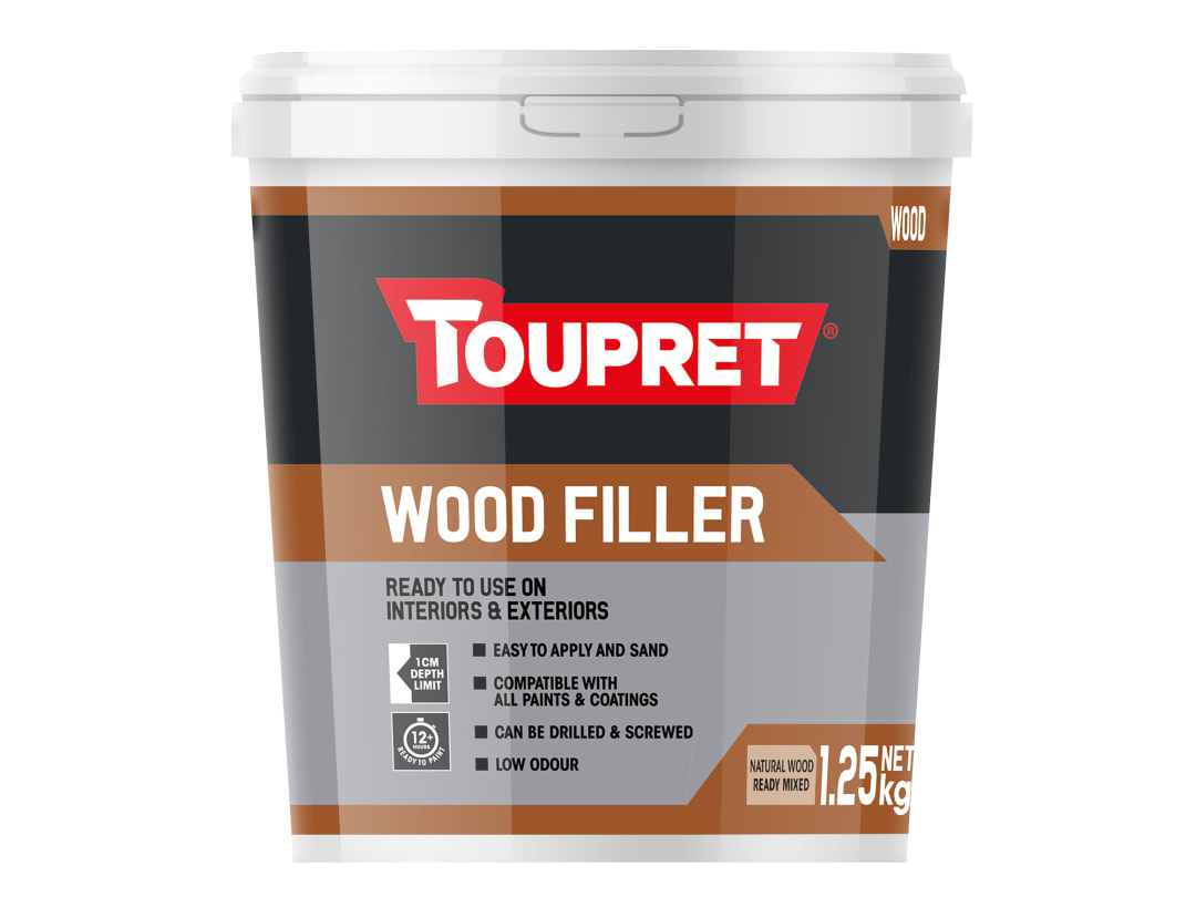 Toupret Wood Filler Natural Wood 1.25kg TTRPBO1.25GB
