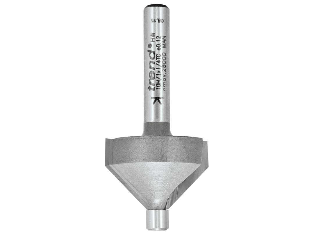 Trend 10H/1 x 1/4 TCT Pin Guided Chamfer / Bevel 45° 10 .0 x 14.0mm 10H/1X1/4TC