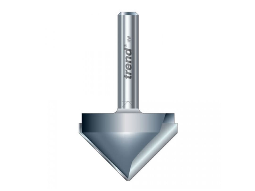 Trend 11/3 x 1/2 TCT V-Groove Cutter 45° 9.2 x 19.1mm 11/3X1/2TC