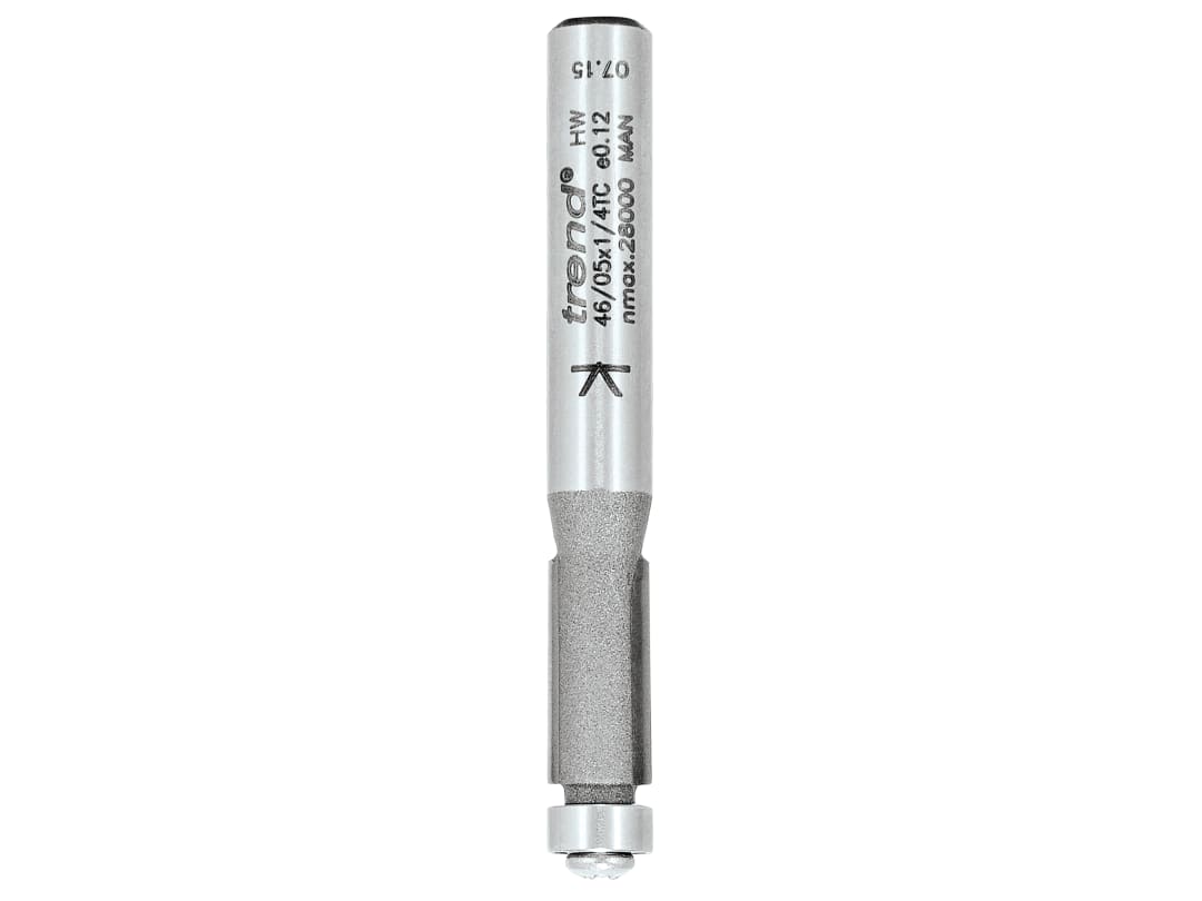Trend 46/05 x 1/4 TCT 90° Template Profiler 6.3 x 12.7mm 46/05X1/4TC