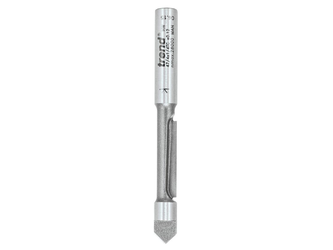 Trend 47/4 x 1/4 TCT Pierce & Trim Cutter 6.3 x 18mm 47/4X1/4TC