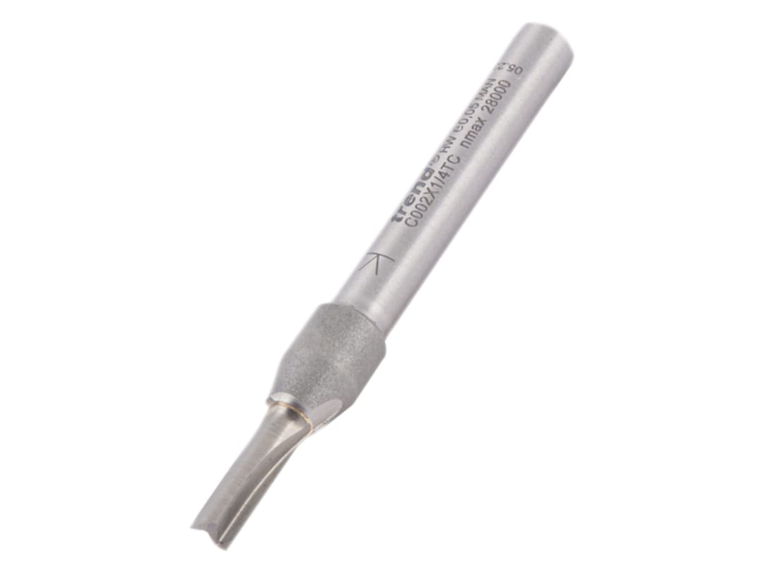 Trend C002 x 1/4 TCT Two Flute Cutter 4.0 x 11.1mm C002X1/4TC