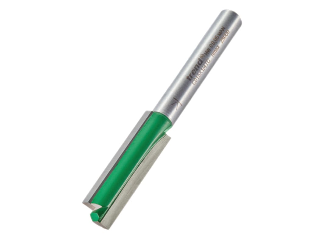 Trend C015 x 1/4 TCT Two Flute Cutter 9.5 x 31.8mm C015X1/4TC