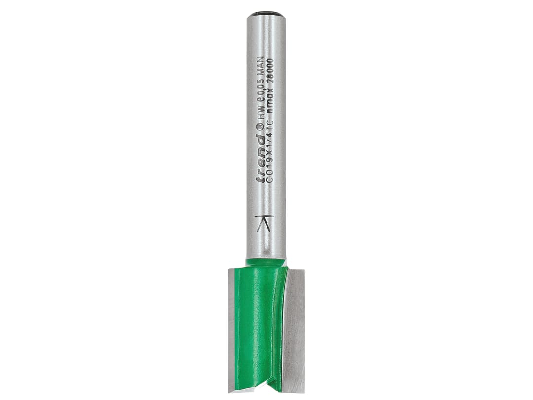 Trend C019 x 1/4 TCT Two Flute Cutter 12.0 x 19.1mm C019X1/4TC