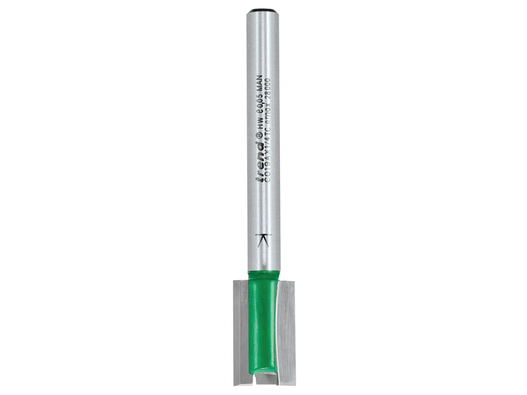 Trend C019A x 1/4 TCT Two Flute Cutter 12.0 x 19.0mm C019AX1/4TC