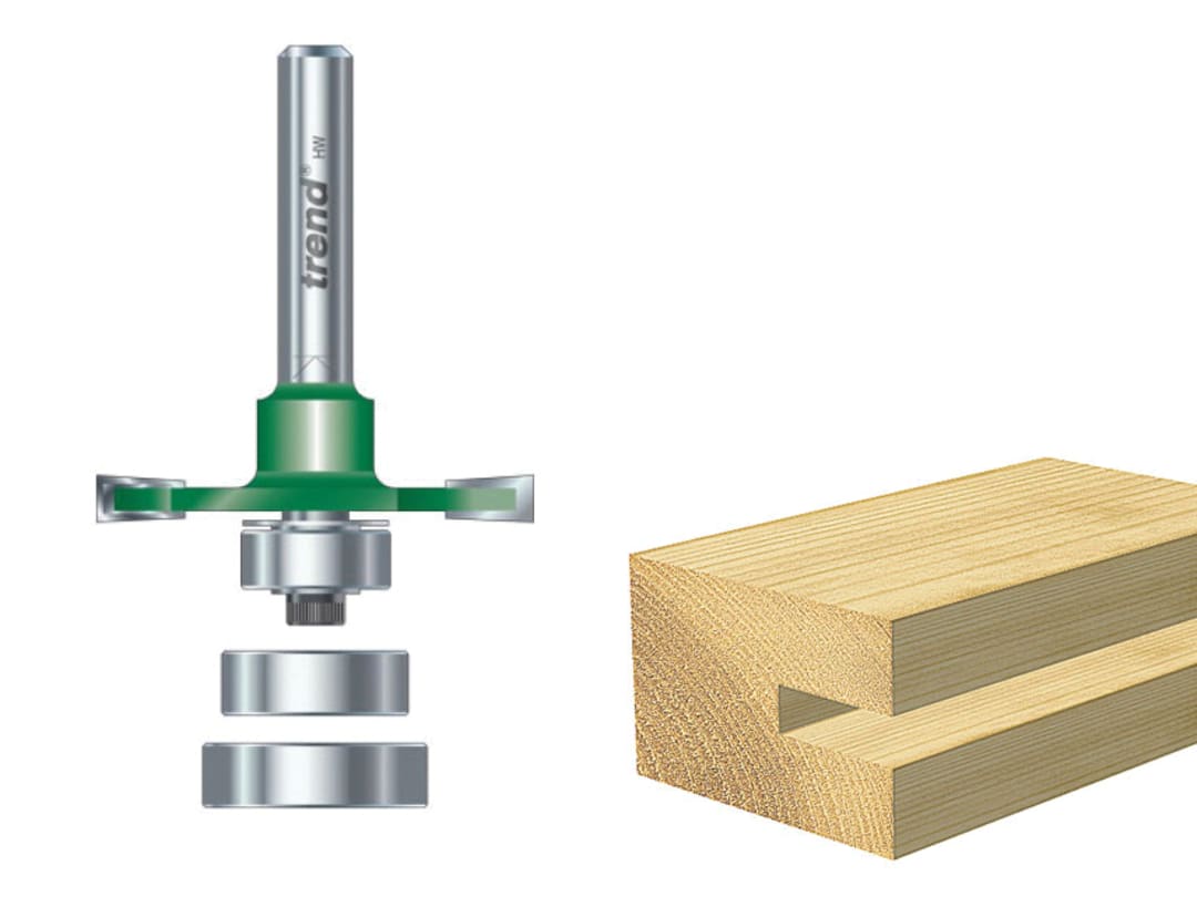 Trend C152 x 1/2 TCT Bearing Guided Biscuit Jointer 4.0 x 37.2mm C152X1/2TC