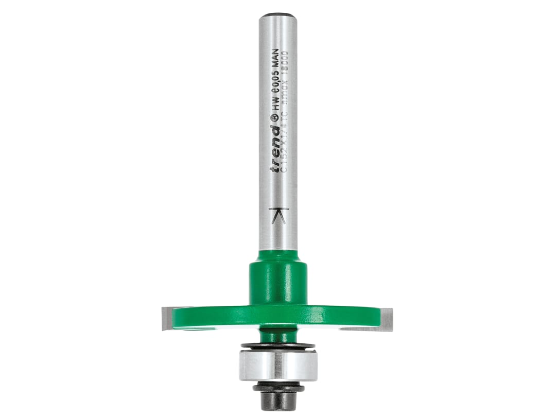 Trend C152 x 1/4 TCT Bearing Guided Biscuit Jointer 4.0 x 37.2mm C152X1/4TC