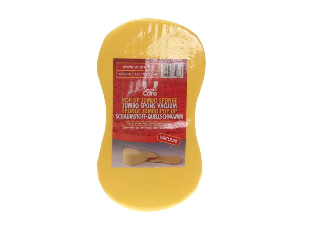 U-Care Pop-up Jumbo Sponge - Vacuum Packed X 108U4