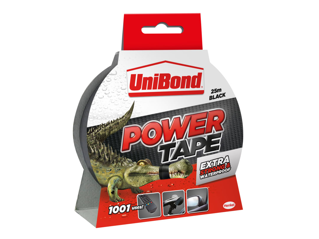 UniBond DIY Power Tape Black 50mm x 25m 2675781
