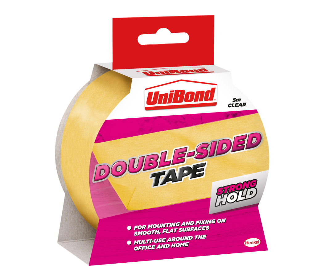 UniBond Double Sided Tape 38mm x 5m 2675782