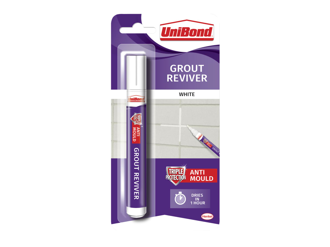 UniBond Anti-Mould Grout Reviver Pen 7ml 1878160