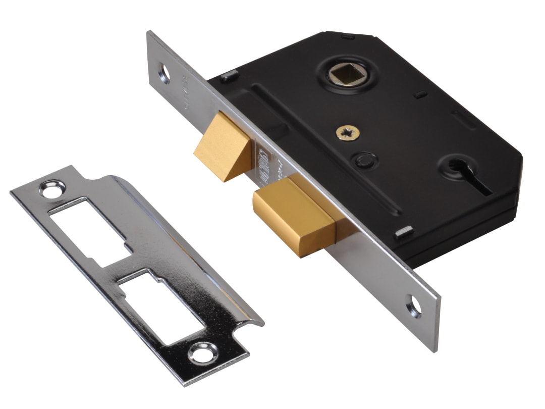 UNION ES-SL Essentials 3 Lever Mortice Sashlock Chrome 79mm 3in Visi Y-ES-SL-CH-3.0