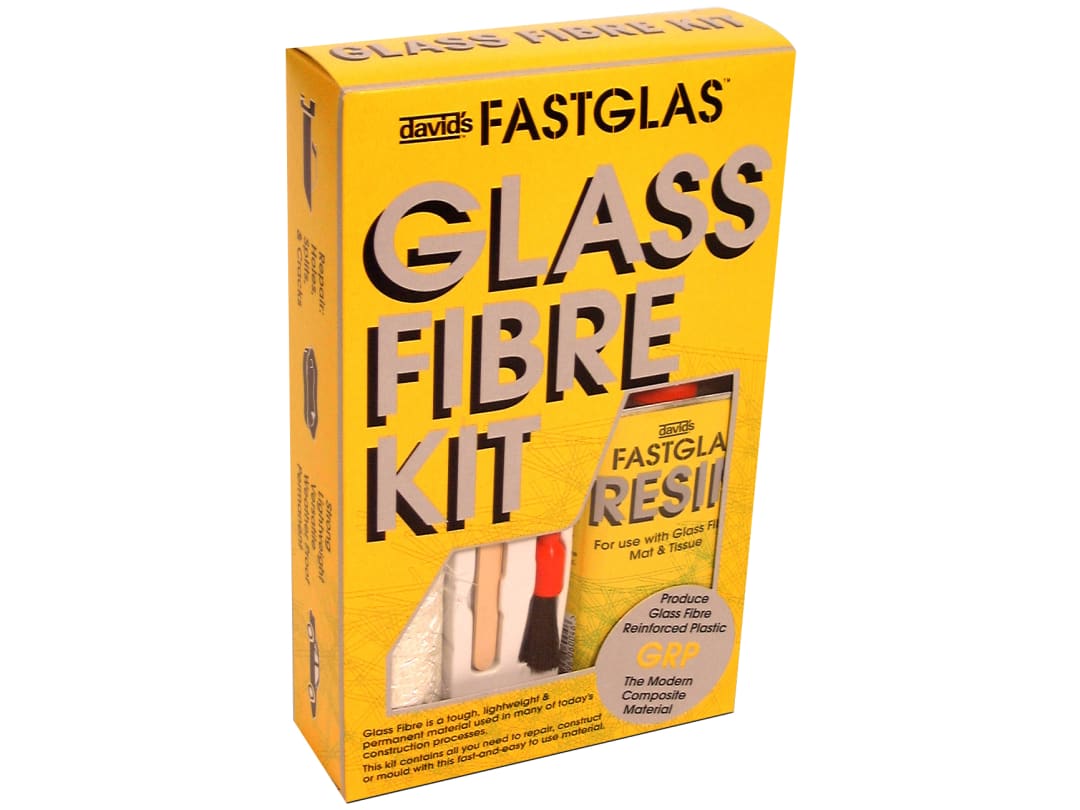 U-POL ISOPON® FASTGLAS Resin & Glass Fibre Kit Small GL/SM/D