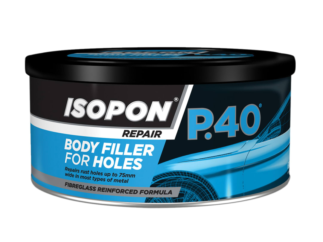 U-POL P.40 Body Filler for Holes Tin 600ml P40/1