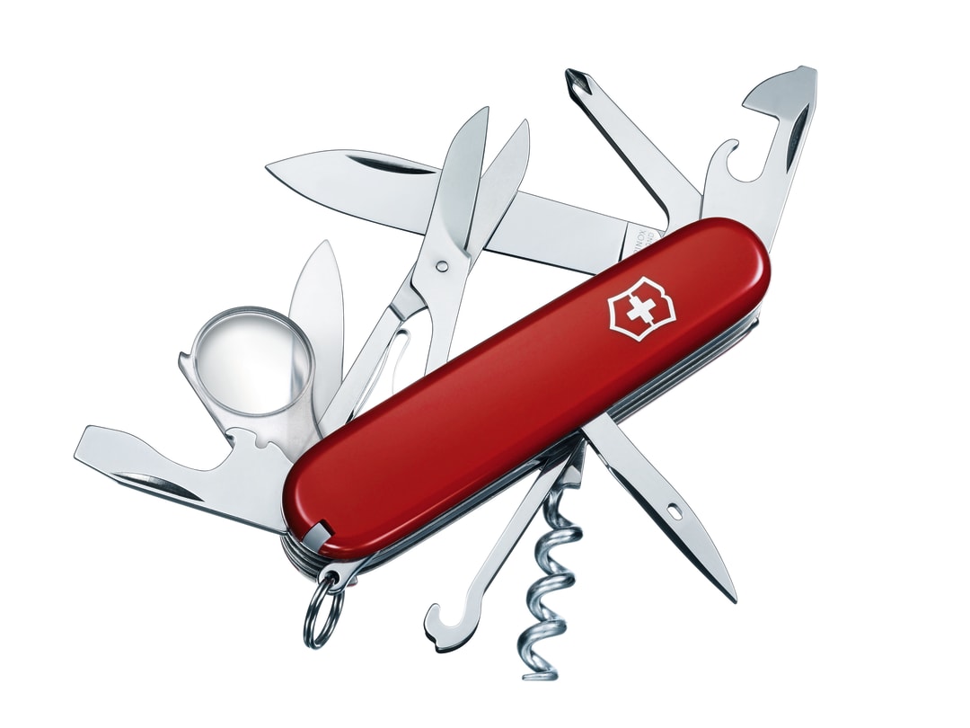 Victorinox Explorer Army Knife Red Blister Pack 1.6703.B1