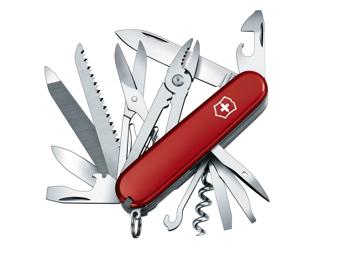 Victorinox Handyman Swiss Army Knife Red 1377300 1.3773
