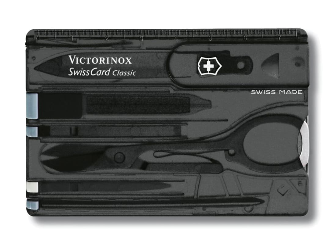 Victorinox SwissCard Translucent Onyx Blister Pack 0.7133.T3B1