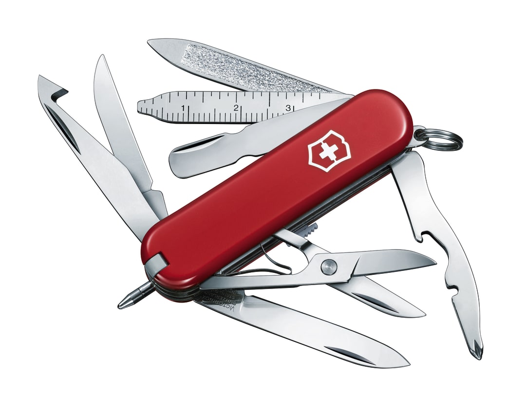 Victorinox MiniChamp Swiss Army Knife Red 06385NP 0.6385