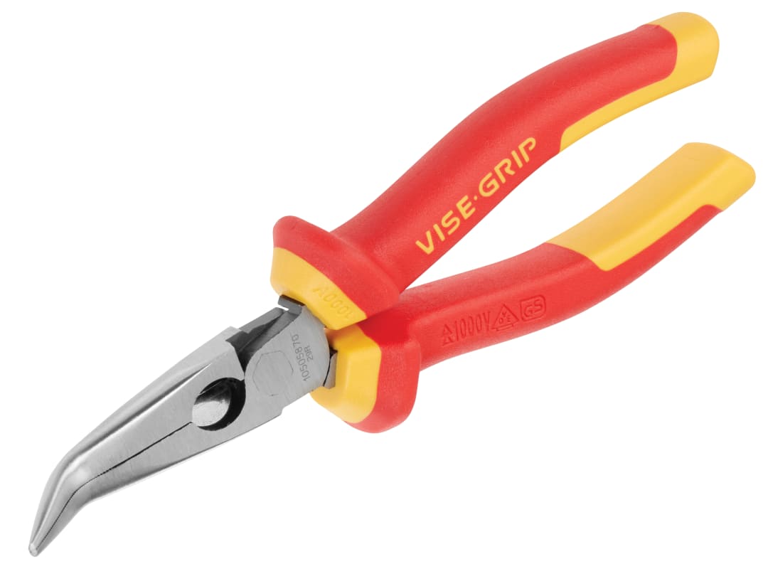 IRWIN® Vise-Grip® High Leverage VDE Bent Nose Pliers 200mm (8in) 10505870