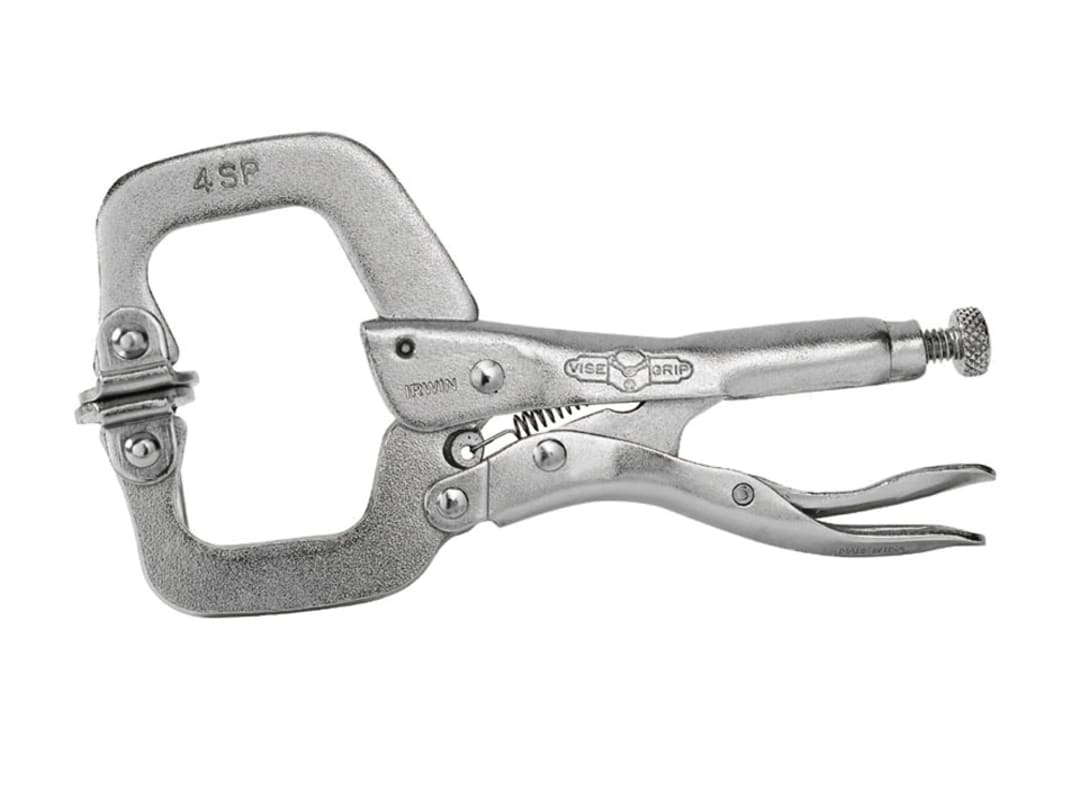 IRWIN® Vise-Grip® 4SP Locking C-Clamp Swivel Pad 100mm (4in) T165EL4