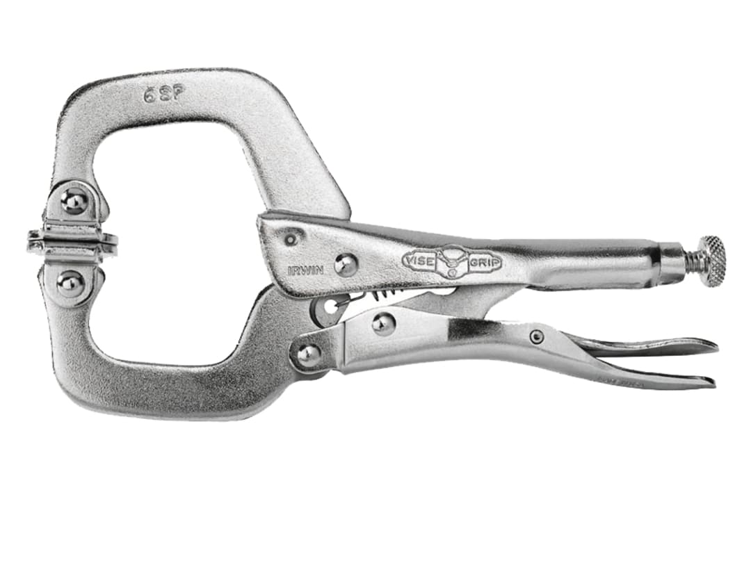 IRWIN® Vise-Grip® 6SP Locking C-Clamp Swivel Pad 150mm (6in) T18EL4