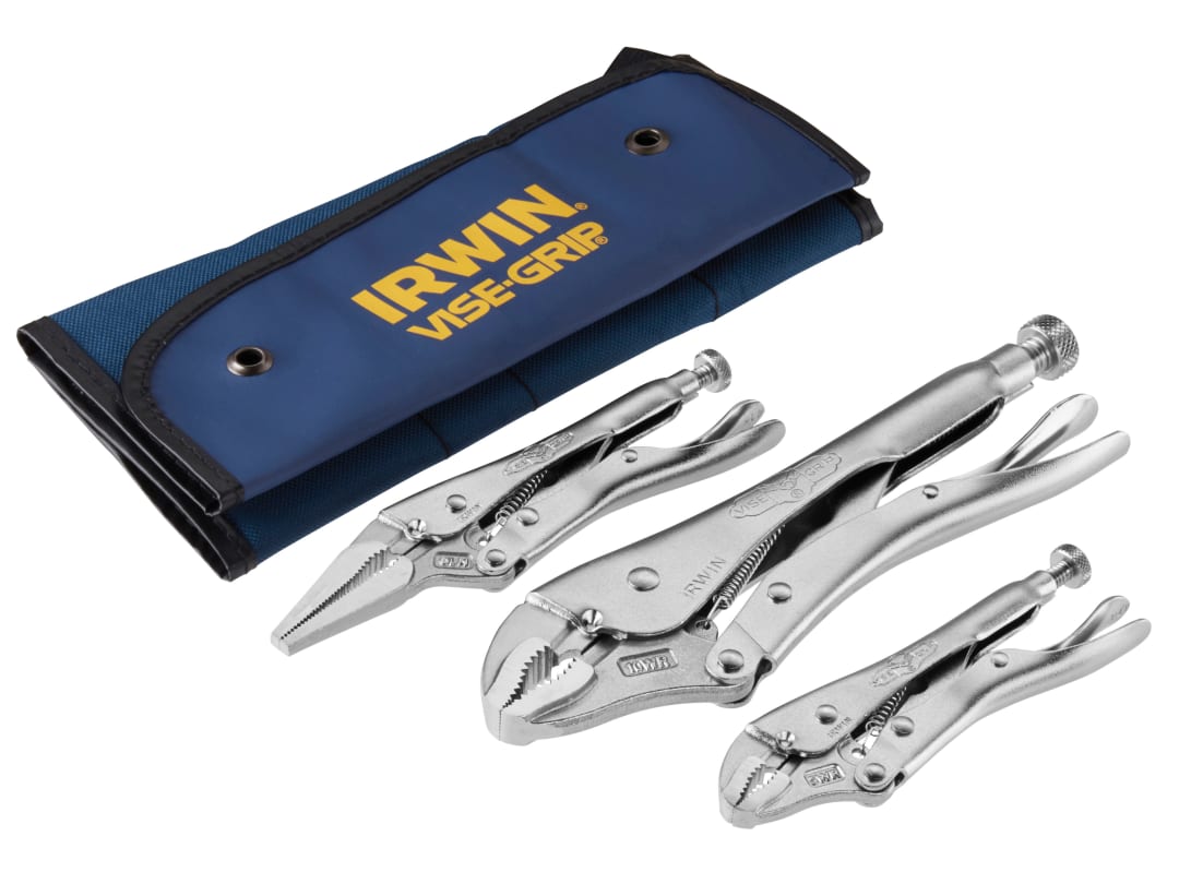IRWIN® Vise-Grip® TVG73 Locking Pliers Set, 3 Piece TVG73