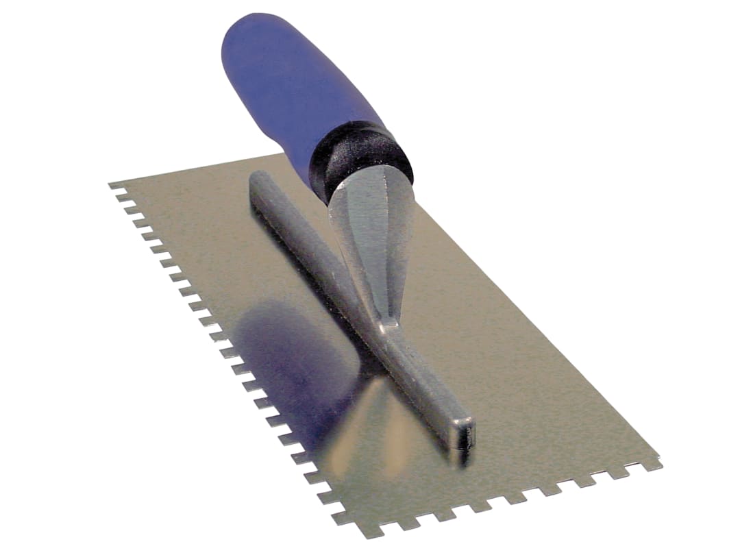 Vitrex Professional Stainless Steel Adhesive Trowel Square Notches 6mm 102957NP