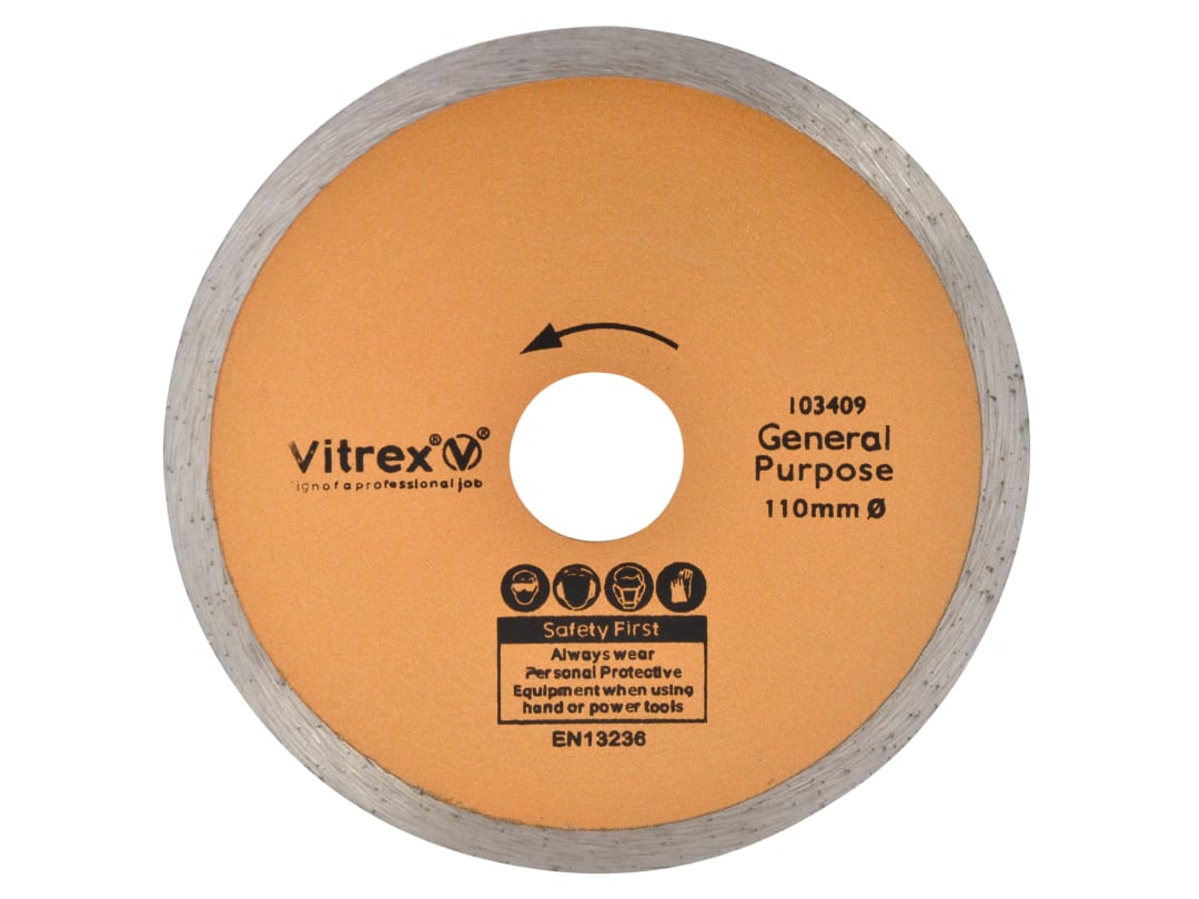 Vitrex Standard Diamond Blade 110mm 103409