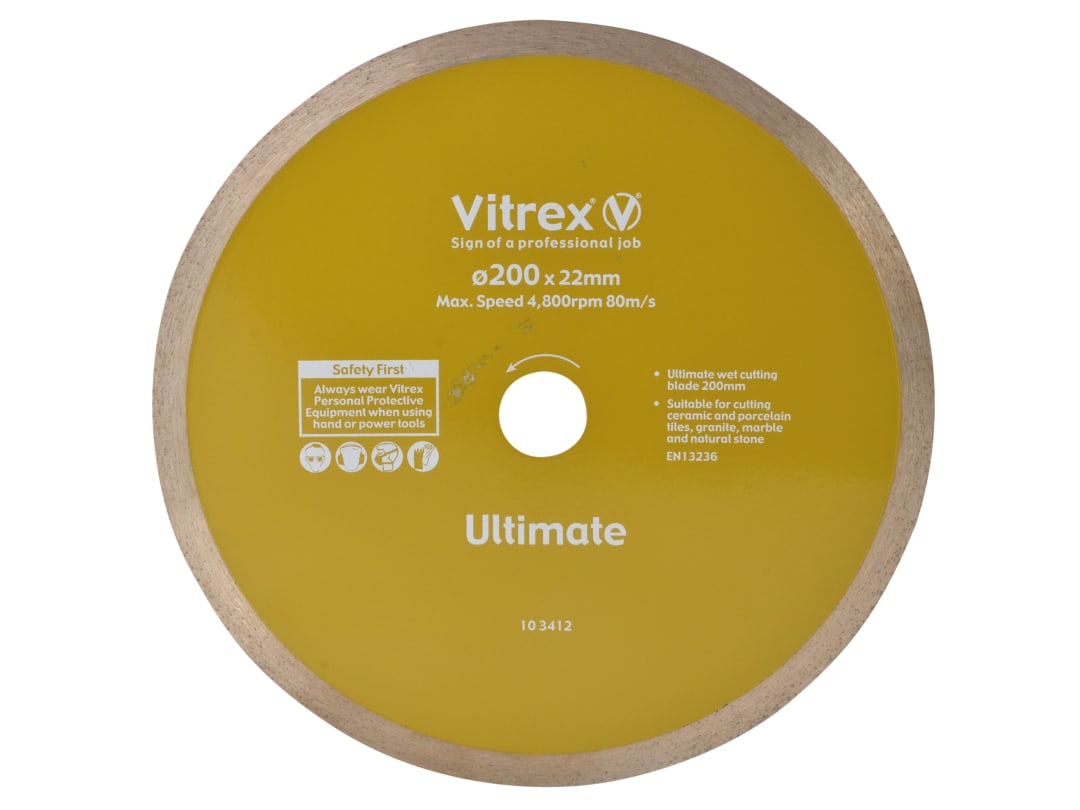 Vitrex Ultimate Diamond Blade 200mm 103412