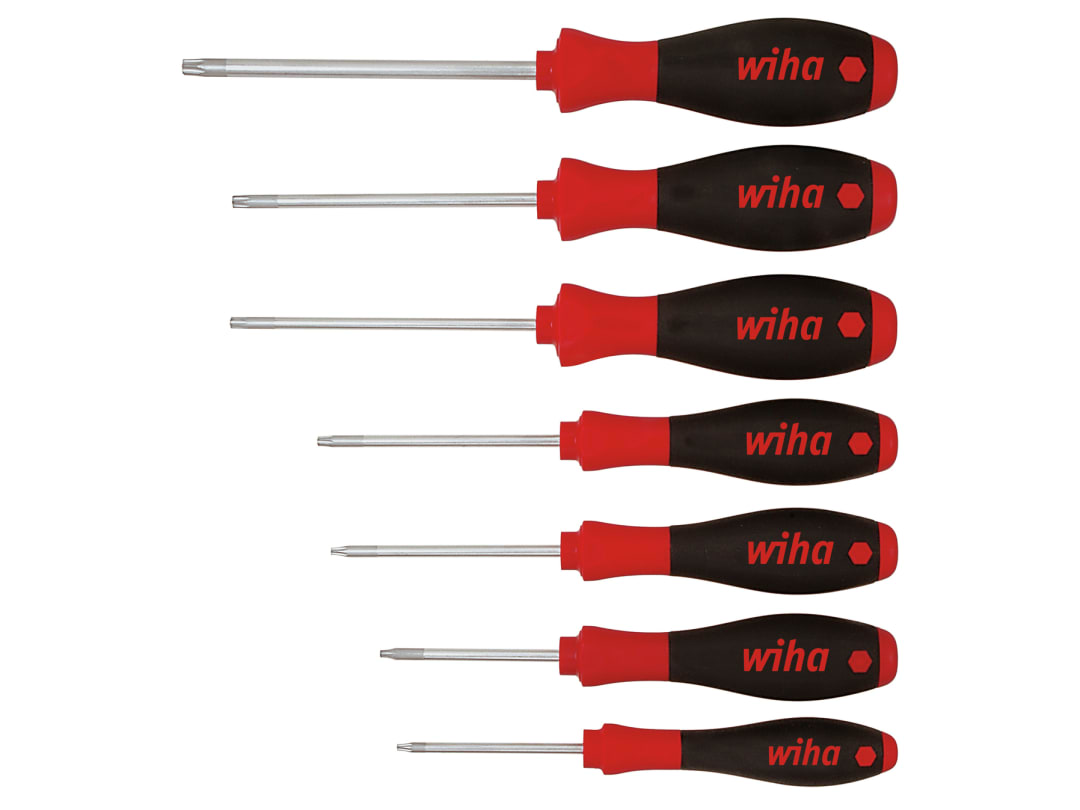 Wiha SoftFinish® TORX® Screwdriver Set, 7 Piece 01299