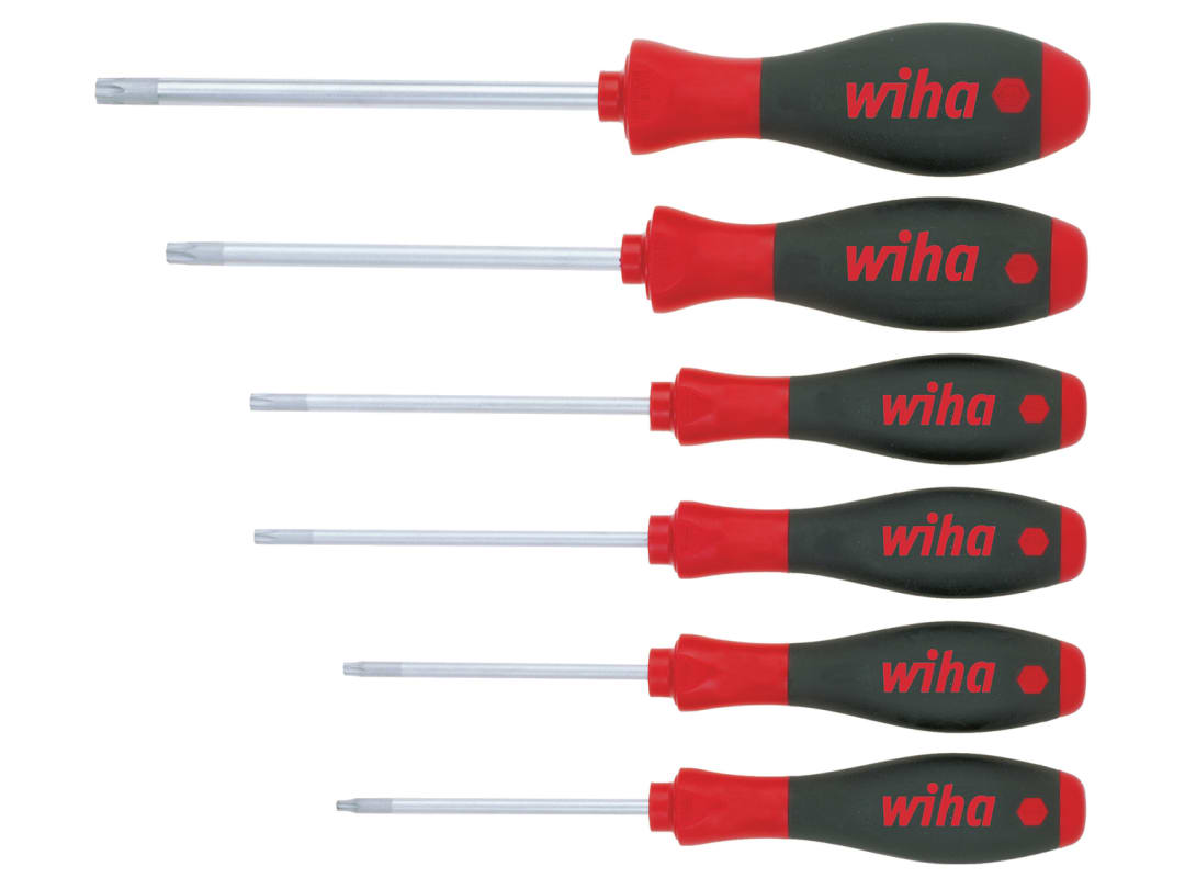 Wiha SoftFinish® TORX® Screwdriver Set, 6 Piece 07155
