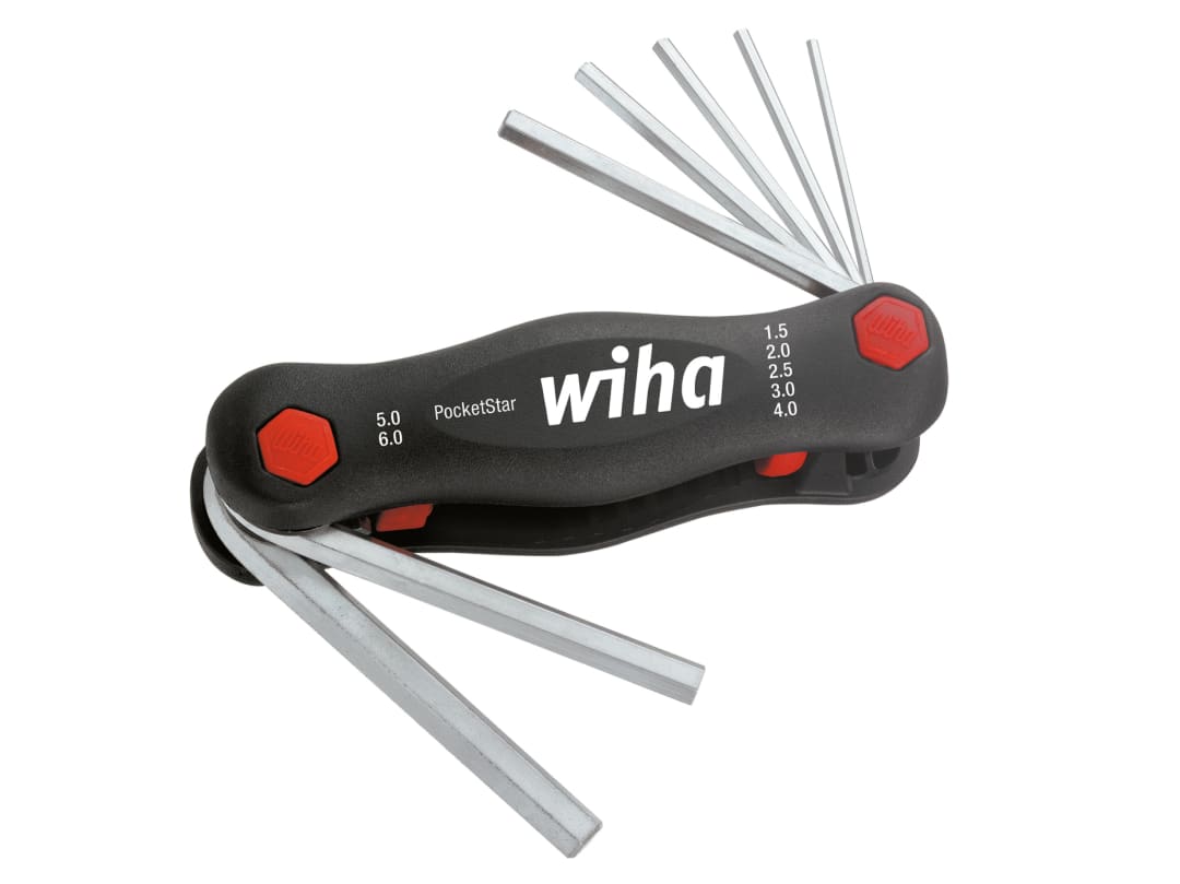 Wiha PocketStar Hex Key Set, 7 Piece (1.5-6mm) 23037